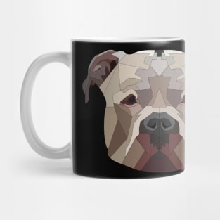 Dog American Staffordshire Terrier Low Poly Type Mug